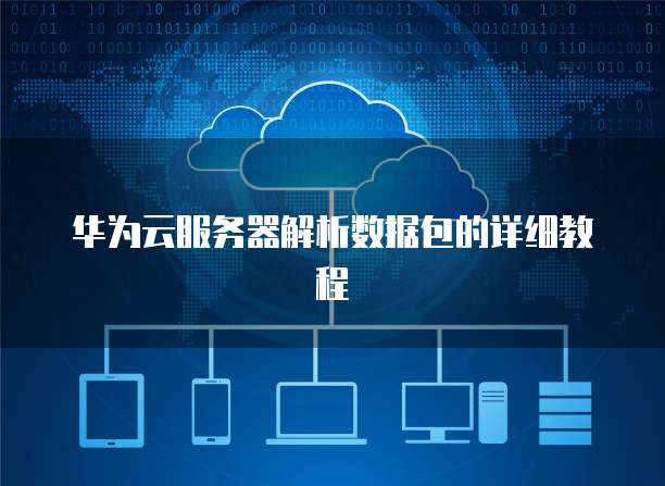华为云服务器解析数据包的详细教程