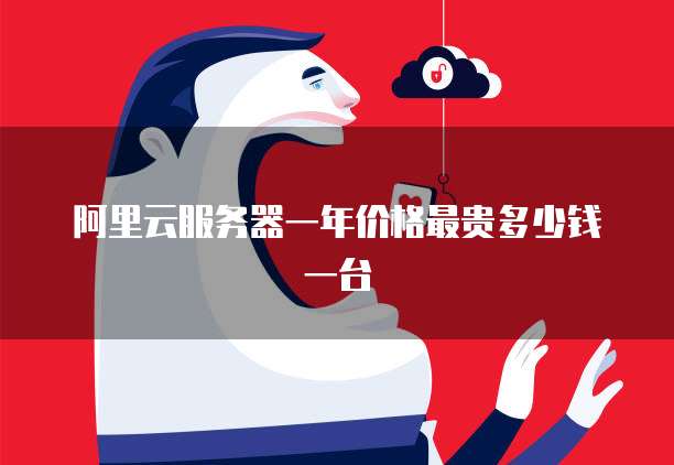 阿里云服务器一年价格最贵多少钱一台