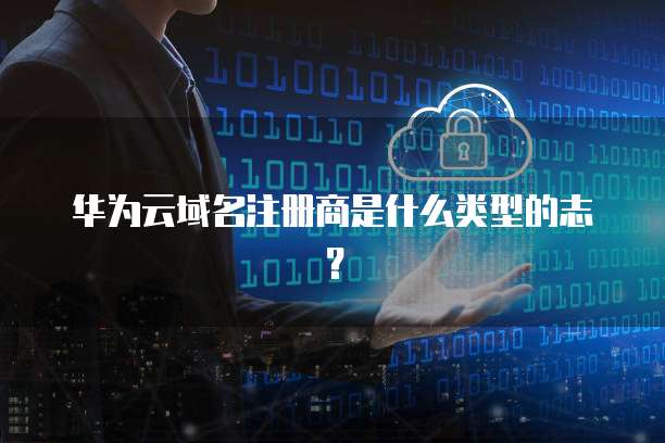 华为云域名注册商是什么类型的志？