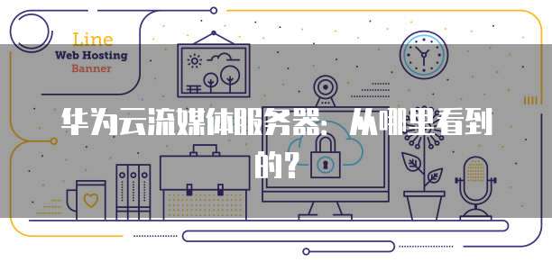 华为云流媒体服务器：从哪里看到的？
