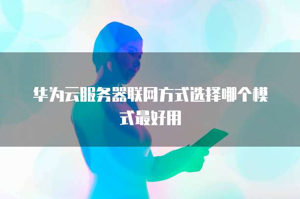 华为云服务器联网方式选择哪个模式最好用