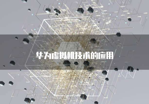 华为虚拟机技术的应用