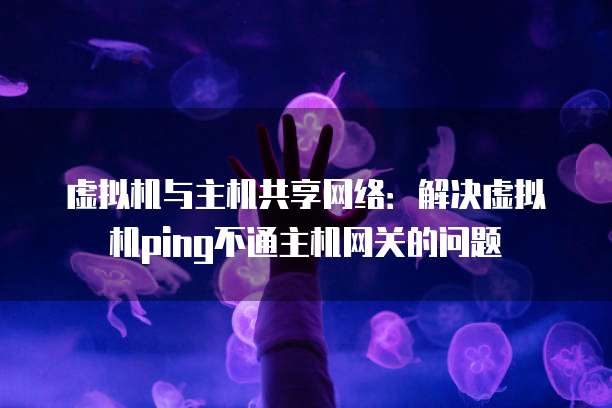 虚拟机与主机共享网络：解决虚拟机ping不通主机网关的问题