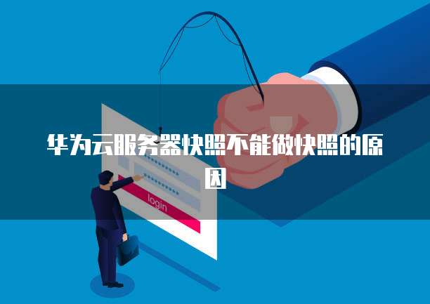 华为云服务器快照不能做快照的原因