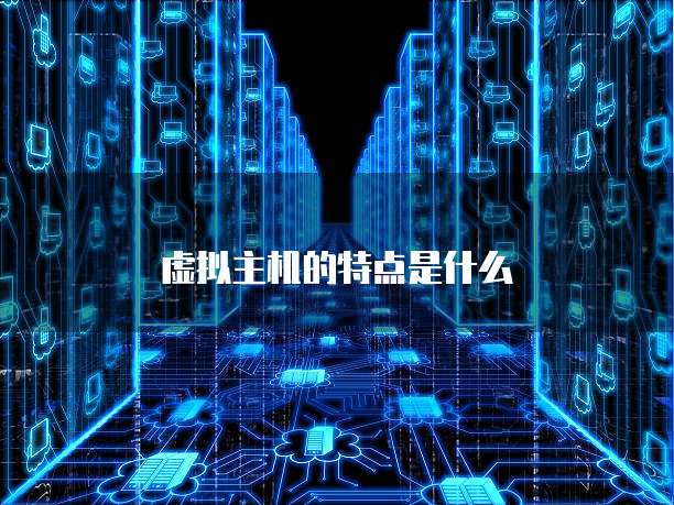虚拟主机的特点是什么
