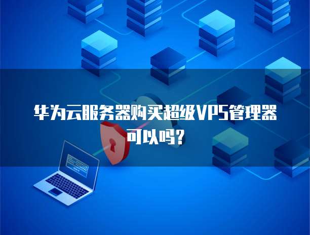 华为云服务器购买超级VPS管理器可以吗？