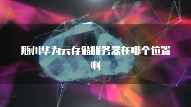 随州华为云存储服务器在哪个位置啊