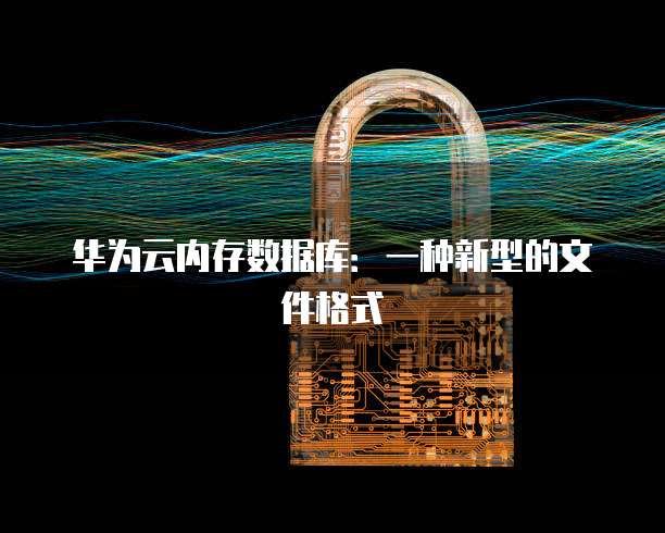 华为云内存数据库：一种新型的文件格式