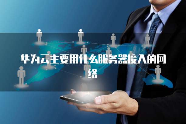 华为云主要用什么服务器接入的网络