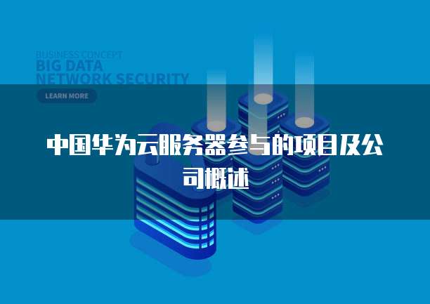 中国华为云服务器参与的项目及公司概述