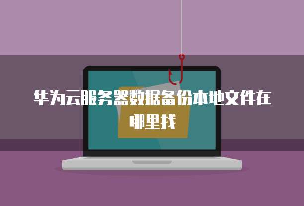 华为云服务器数据备份本地文件在哪里找