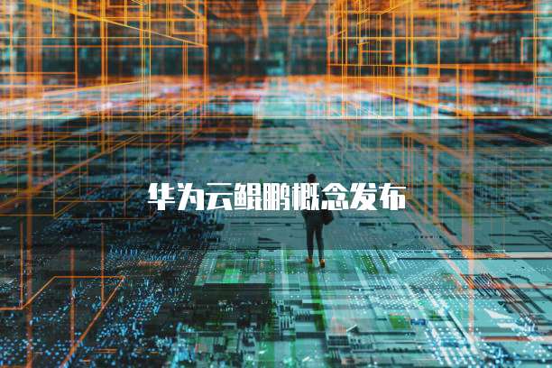 华为云鲲鹏概念发布