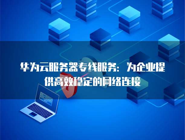 华为云服务器专线服务：为企业提供高效稳定的网络连接