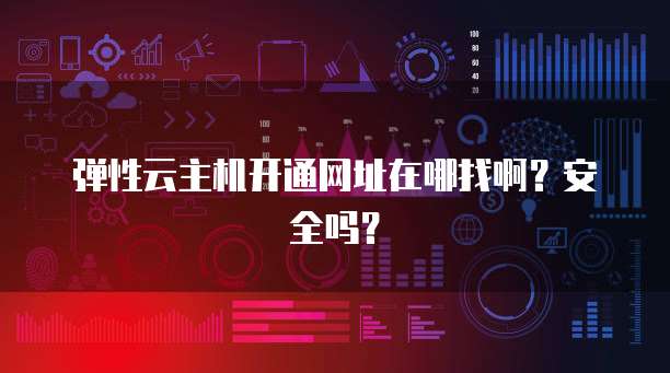 弹性云主机开通网址在哪找啊？安全吗？
