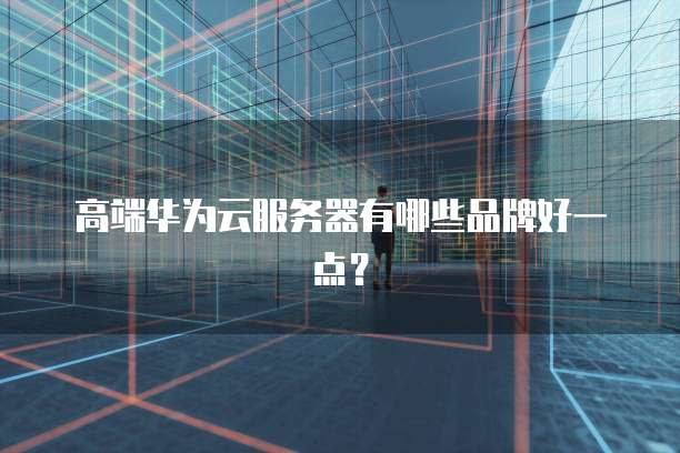高端华为云服务器有哪些品牌好一点？