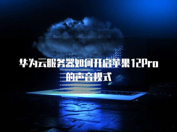 华为云服务器如何开启苹果12Pro的声音模式