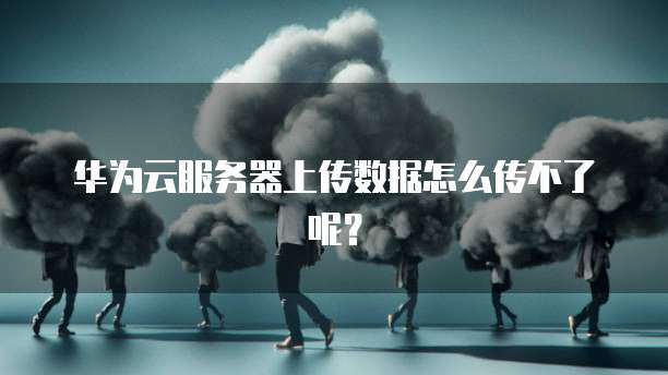 华为云服务器上传数据怎么传不了呢？