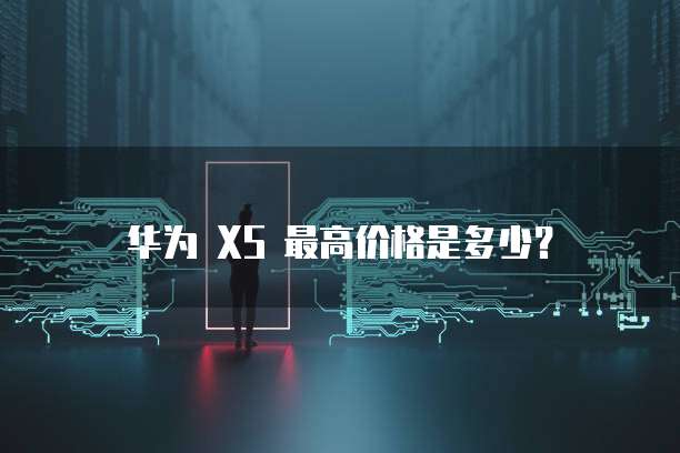 华为 XS 最高价格是多少？