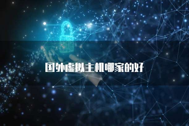 国外虚拟主机哪家的好
