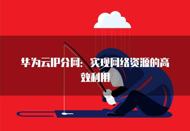 华为云IP分网：实现网络资源的高效利用
